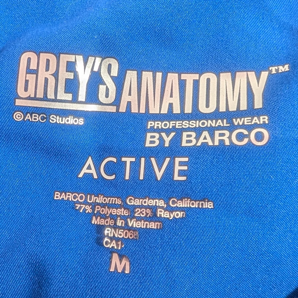 Greys Anatomy Active Scrub Top Sz. M - Picture 4 of 5